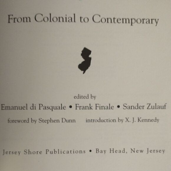 The Poets of New Jersey From Colonial to Contemporary Paperback 2005 W Whitman. - Picture 7 of 16